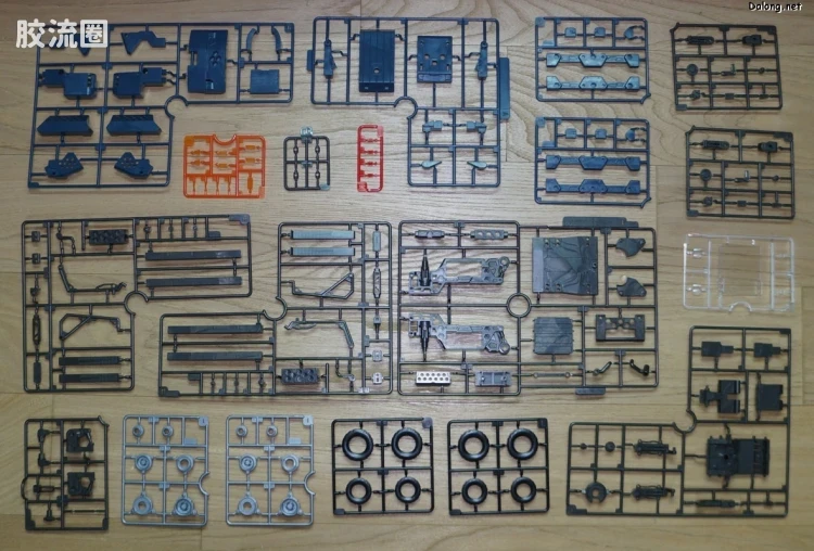 HEXA GEAR 六角机牙 第1世代六角机牙 支援扩展包006 叉车型 深蓝色Ver. - 图片
